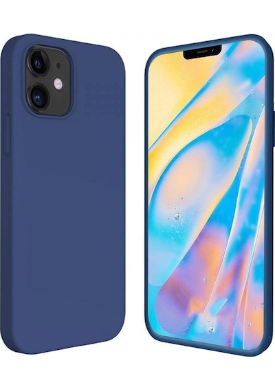 Apple Uyumlu iPhone 12 Ve 12 Pro Model Lansman Kılıf, İçi Kadife , Yüksek Kalite, Leke Tutmayan Lacivert