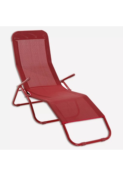 Evinizin_Atolyesi Katlanabilir Metal Şezlong