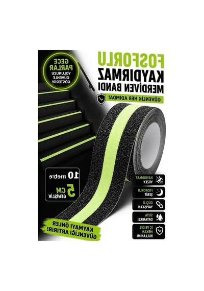 Kaymaz Bant, 10 Metre Uzunluk Ve Güvenlik Uyarı Bandı Özelliği