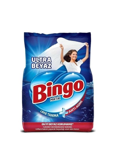 Bingo Toz Çamaşır Deterjanı Ultra Beyaz 4 Kg Sku: Zeus8690010387066