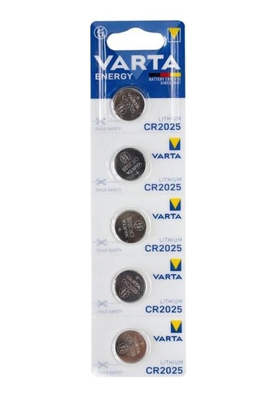 Varta Cr2025 3 Volt Lityum Pil 5'li Paket