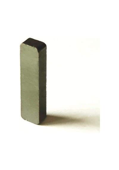 Siyah Mıknatıs Ferrit Mıknatıs Blok Dikdörtgen Magnet 40x10x6 Mm 10 Adet