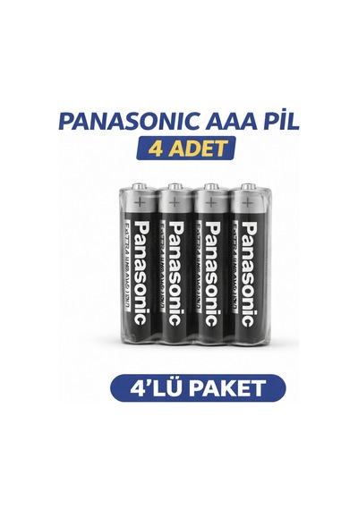 Pana Aaa R03 İnce Pil Zinc Carbon Extra Heavy Duty 2 Li 2 Paket