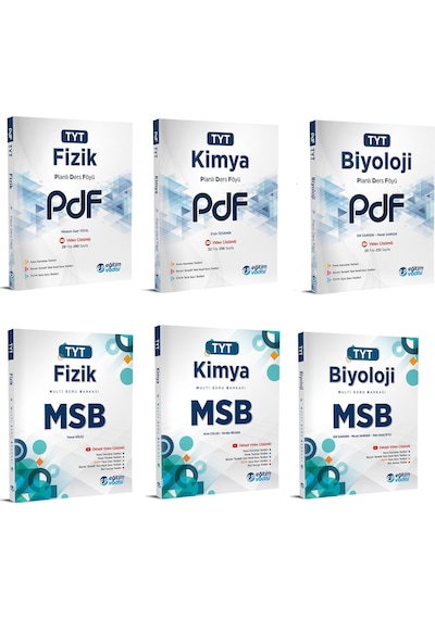 Eğitim Vadisi Tyt Fizik Kimya Biyoloji Pdf + Msb Seti 2023