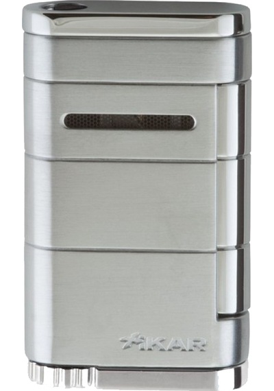 Xikar Allume Lighter Single Gümüş Çakmak