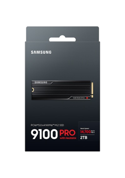 2tb Samsung 9100 Pro Pcıe Gen 5.0 X4 Nvme 2.0 14700/13400mb/s Heatsınk Mz-vap2t0cw