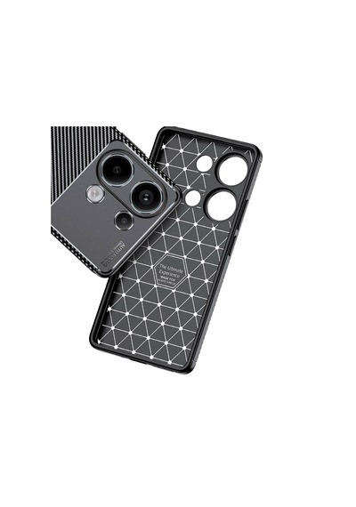 Zore Redmi Note 13 Pro 4g Kılıf Ogaa Negro Silikon Kapak - Siyah