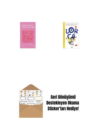 Everest Açıkhava 8 - Kanlı Düğün + Lorca Bütün Oyunları 4 + Okuma Sticker'ları