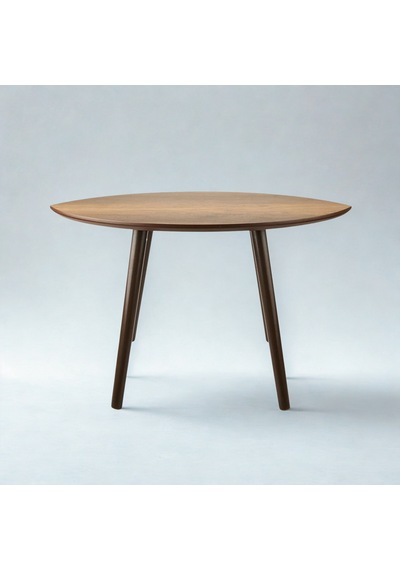 Mermer Desenli Oval Model Sehpa Atlantik 70x47x42 Cm Atlantik Çam