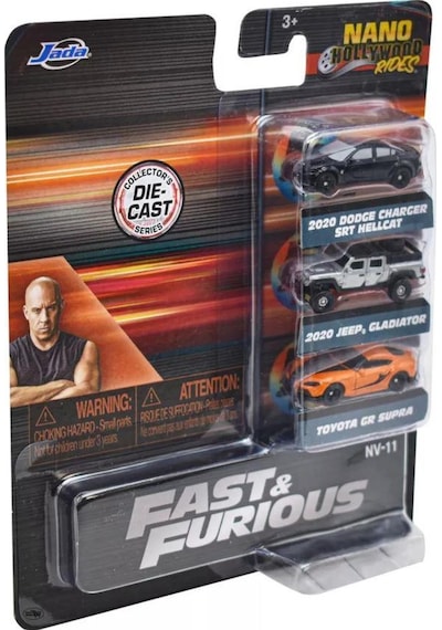 Jada Nano Hollywood Rides Fast And Furious Model Araba
