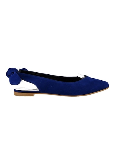 Fox Shoes Saks Mavi Kadın Babet D726495302 Saks Saks Mavi