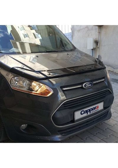 Cappafe Ford Connect Ön Kaput Koruyucu Rüzgarlık 4Mm Abs 14-18