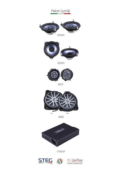 Mercedes Benz C/E/S/Glc Serilerine Özel Steg Full Paket