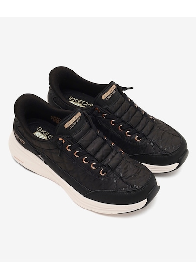 Skechers Contour Foam - Golden Hour Kadın Siyah / Pembe Altin Spor Ayakkabı 150413 Bkrg Siyah
