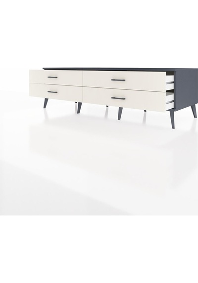 Kronos Tv Ünitesi 4 Çekmeceli 176x59x51 Antrasit-antrasit/aytaşı Antrasıt/aytası Kronos Tv Ünitesi 4 Çekmeceli 176x59x51 Antrasit-antrasit/aytaşı Antrasıt/aytası