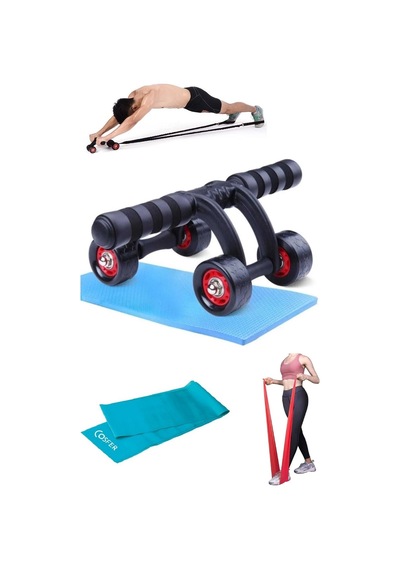 4 Tekerlekli Mekik Spor Aleti Yoğa Pilates Bandı Diğer