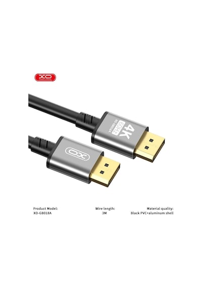 Dp To Dp 4k 3m Data Veri Aktarım Bağlantı Kablosu Gb018a