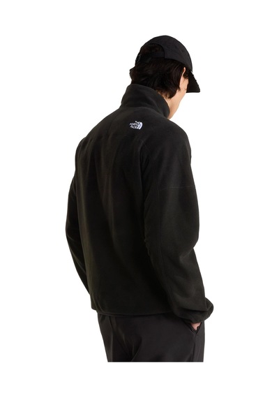 F0a8j8pjk31-r The North Face M Mountaın Athletıcs Glacıer 1-4 Zıp Fl Erkek Ceket Siyah F0a8j8pjk31-r