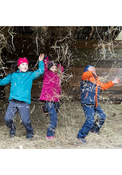 Jack Wolfskin Woodland Wt Texapore Kız Çocuk Outdoor Bot Mürdüm Mürdüm