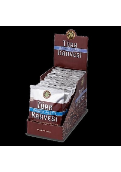 Kahve Dünyası Damla Sakızlı Türk Kahvesi 100g 12'li Paket