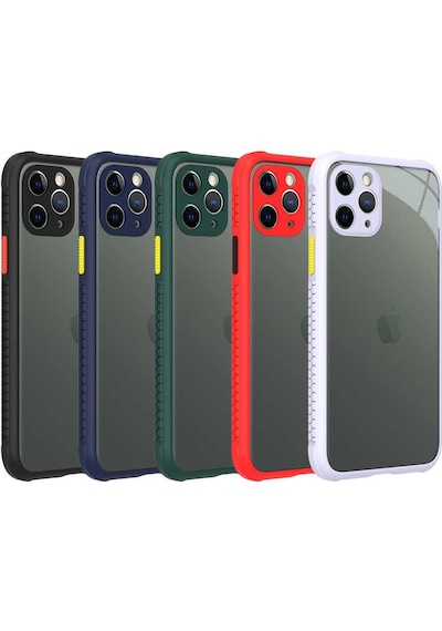 Apple Uyumlu iPhone 11 Pro Uyumlu Kaff Kılıf-kırmızı Kirmizi -