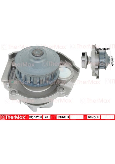 Thermax T01.216 Devirdaim Uno 60-palıo 1.2 20 Diş Pa286a T 5973713 71713727-7640163-46423351