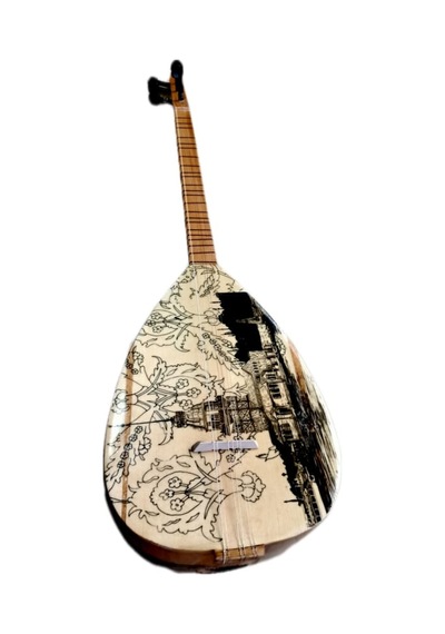 Idol Kız Kulesi Desenli Cura Çocuk Sazı Tam Set