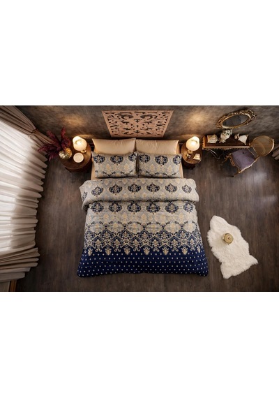 Lüks%80 Pamuklu Çift Kişilik Nevresim Takımı Seti Yorgan Kılıfı Love Kalp Desen 200x220 Cm + Lastikli Battal Boy Çok Renkli 79088880