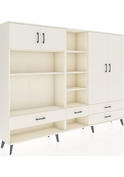 Arges Dolap 12 Raflı 4 Çekmeceli 4 Kapaklı 220x30x163 Aytaşı-aytaşı Aytası - Aytası Arges Dolap 12 Raflı 4 Çekmeceli 4 Kapaklı 220x30x163 Aytaşı-aytaşı Aytası - Aytası