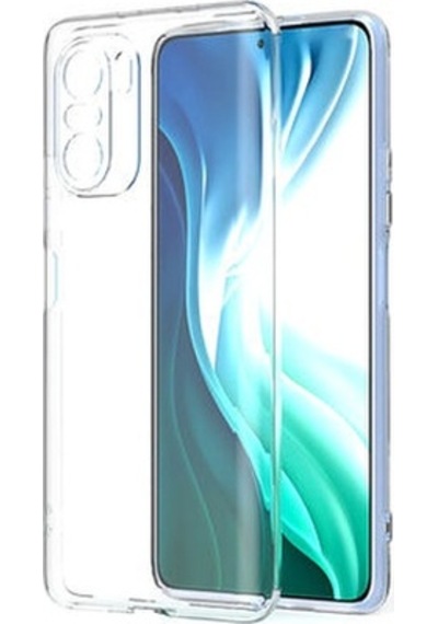 Xiaomi Poco F3 İle Uyumlu Kılıf Şeffaf Kamera Korumalı Esnek Silikon Telefon Kılıfı Kapak