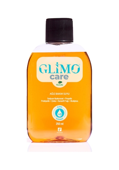 Glimo Care Mentollü Ağız Bakım Suyu 250 ML