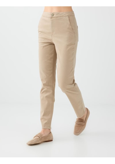 Jimmy Key Taş Yüksek Bel Cep Detaylı Tensel Pantolon 6ww188299928