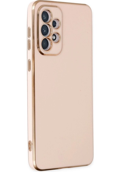 Samsung Galaxy A73 5g Kılıf Volet Silikon - Pembe