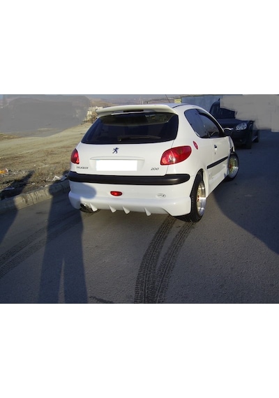 Peugeot 206 Arka Tampon Eki Difizör Boyasız