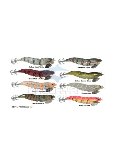 Savage Gear 3D Shırımp Egı Jıg 7.5 Cm 14 Gr Suni Yem Cloth Olıve (375198902)
