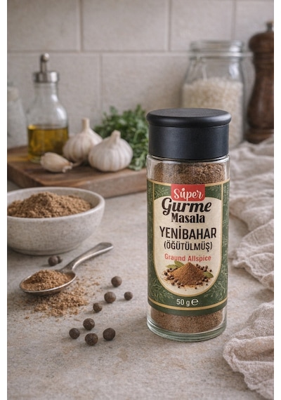 Yenibahar Toz 50 G Cam Şişe Tuzluk Kapaklı