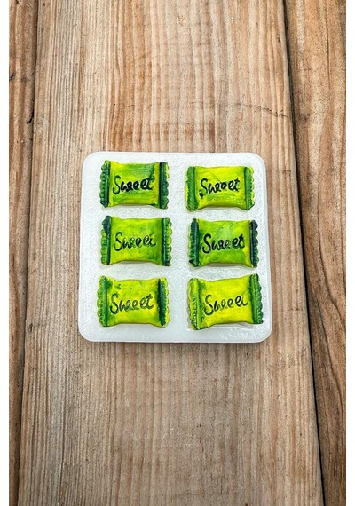 Rufus Concept Sweet Altılı Silikon Mum Kalıbı