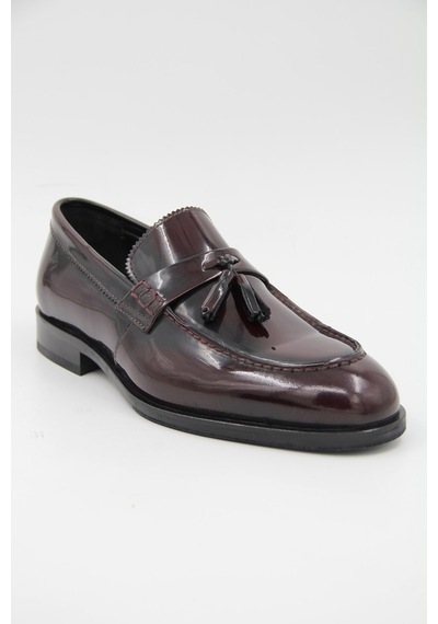 New Bota 10741 Erkek Klasik Ayakkabı - Bordo-bordo