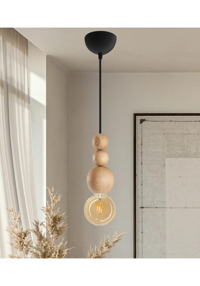 Detaylı Modern Bohem Rustik Sarkıt Avize Şık Ve Doğal Tasarım Salon Oturma Odası Siyah Tekli Sku: Smg8690010224828 Açık Gri