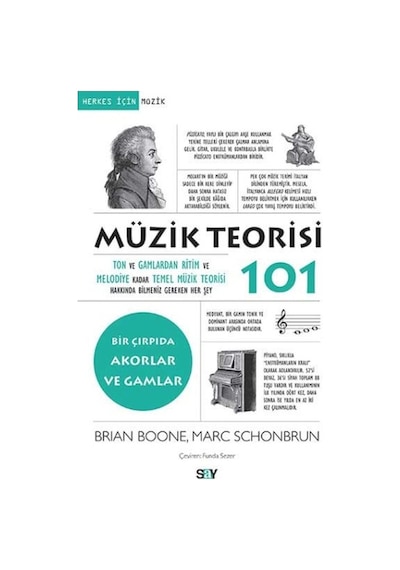 Müzik Teorisi 101-Bir Çırpıda Akorlar ve Gamlar - Brian Boone -  Marc Schonbrun - Say Yayınları