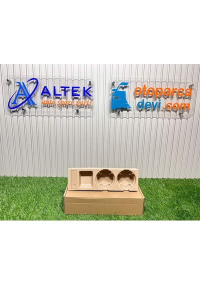 E46 Bardaklık Set - Bej