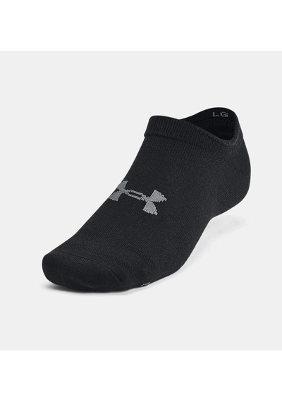 Under Armour Ua Essential No Show 6'lı Unisex Çorap 1382611-001 Siyah