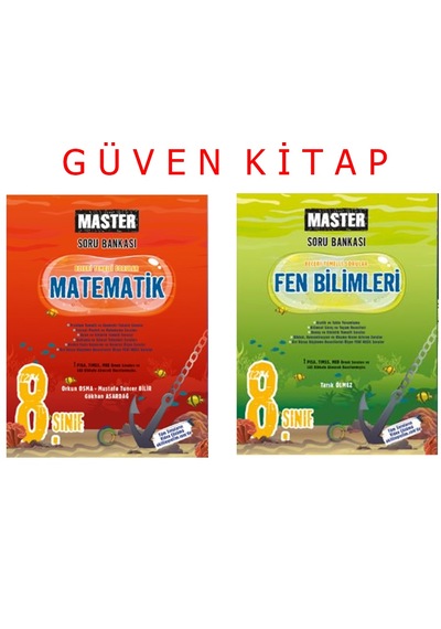 Okyanus Yayınları 8.sınıf Lgs Master Matematik Fen S.b. Set