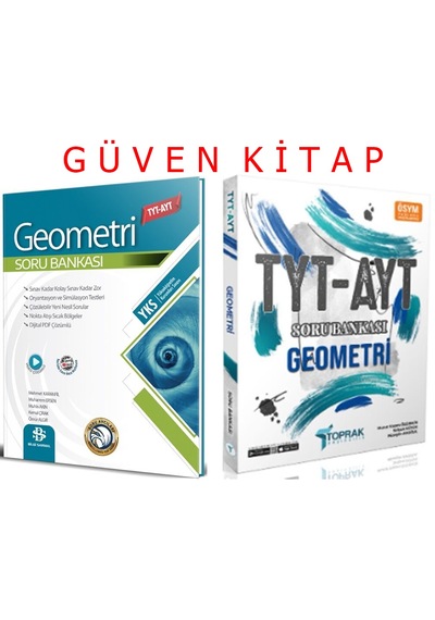 Bilgi Sarmal Toprak Yayınları Tyt Ayt Geometri Soru Bankası Seti