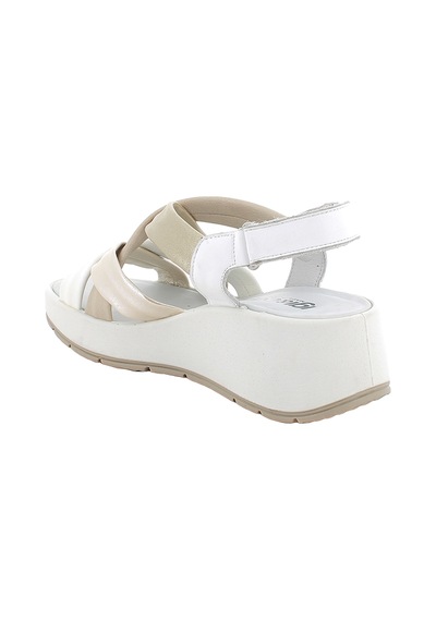 Bianco Platino Sandalet Kadın Diğer 1163199 Igı&co Dcr 11631 Fodera Capra Beyaz