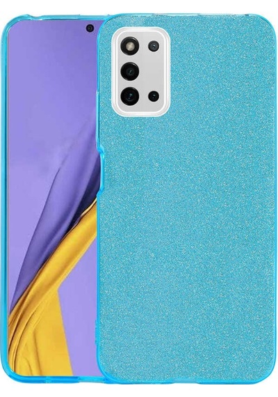 Samsung Galaxy Uyumlu A03S Kılıf Zore Shining Silikon
