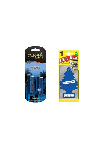 California Scents Vent Stick Ve Little Trees Yeni Araba Koku Set