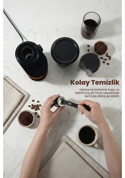 Any Morning SH25836B Dijital Zamanlayıcılı Elektrikli Kahve Öğütücü
