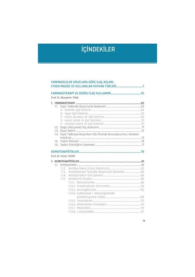 Veteriner İlaç Rehberi - Tedavi El Kitabı 2024- Nobel Akademik Yayıncılık