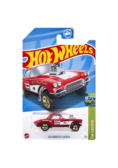 Hw Teklı Arabalar 62 Corvette Gasser Hkh64